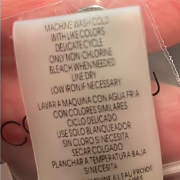 20. Calvin Klein Multi-Media Print Blouse in Grey and Black and Tan - Picture 14 of 15